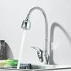 Kitchen Sink Faucet Hot and Cold Water Mixer Tap 360 Degree Rotating Flexible Hose Tap Deck Mounted Kitchen Accessories