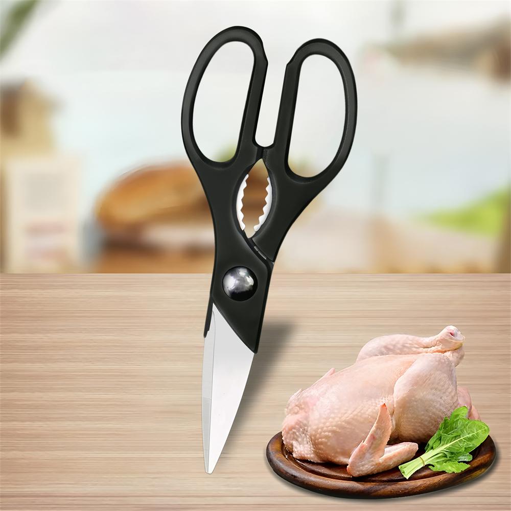 

Household Multi-purpose Scissors Chef Fishing Food Scissors Chicken Vegetable Barbecue Meat Fish Kitchen Stuff Kitchen gadgets