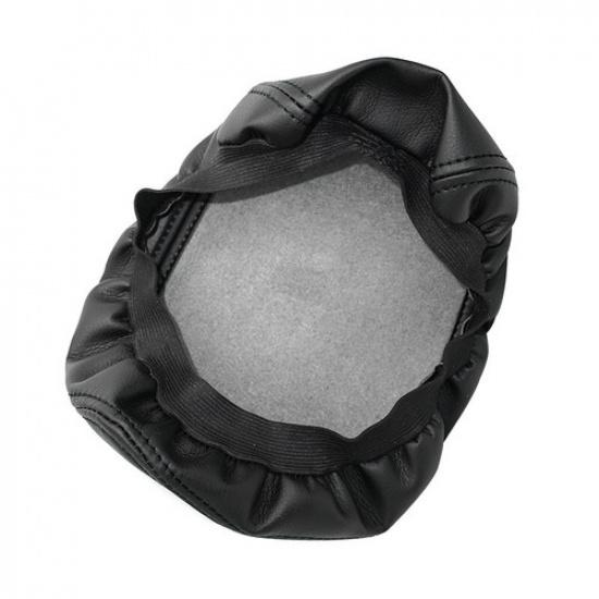 For BMW X1 F48 2016 2017-19 Black Leather Center Console Armrest Box Cover Skin