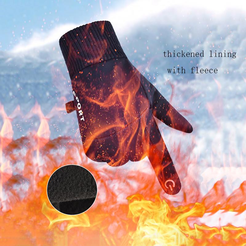 Winter Motorcycle Riding Gloves Full Finger Anti-fall Outdoor Sports Stylish Protection Cycling Glove for Men And Women