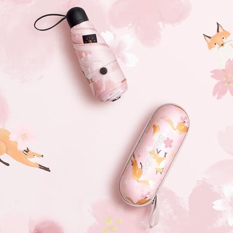 Jiaoxia Qixun Series Women s Compact Sun & Rain Umbrella