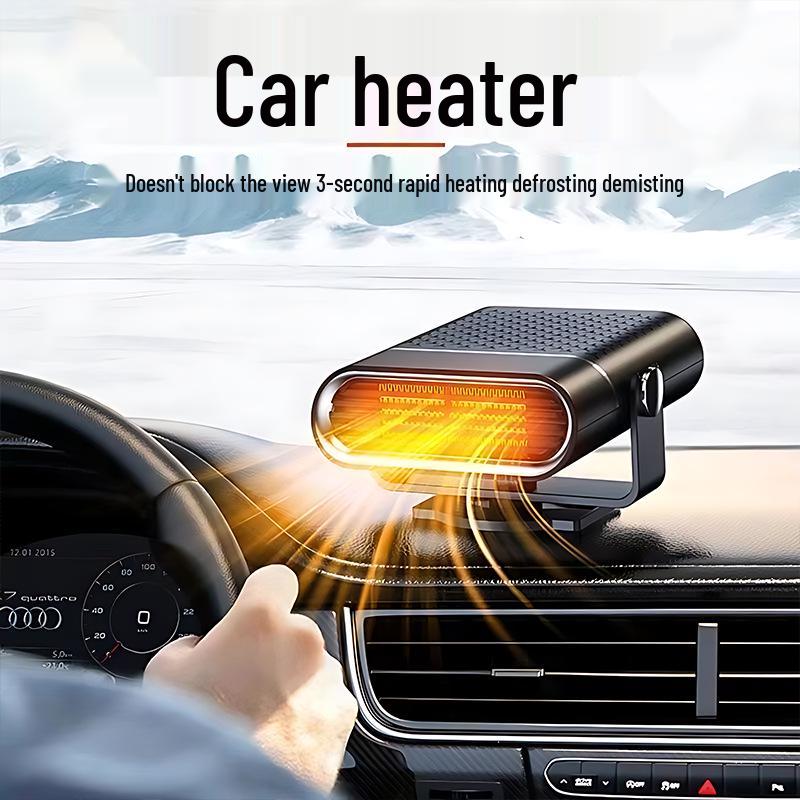 12V/24V Fast Heating Car Heater & Winter Defogging Fan for Trucks
