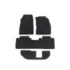 Wear-Resistant Nylon Floor Mats for 2019-2021 GAC Mitsubishi Outlander: Includes Front, Rear, and Trunk Mats.