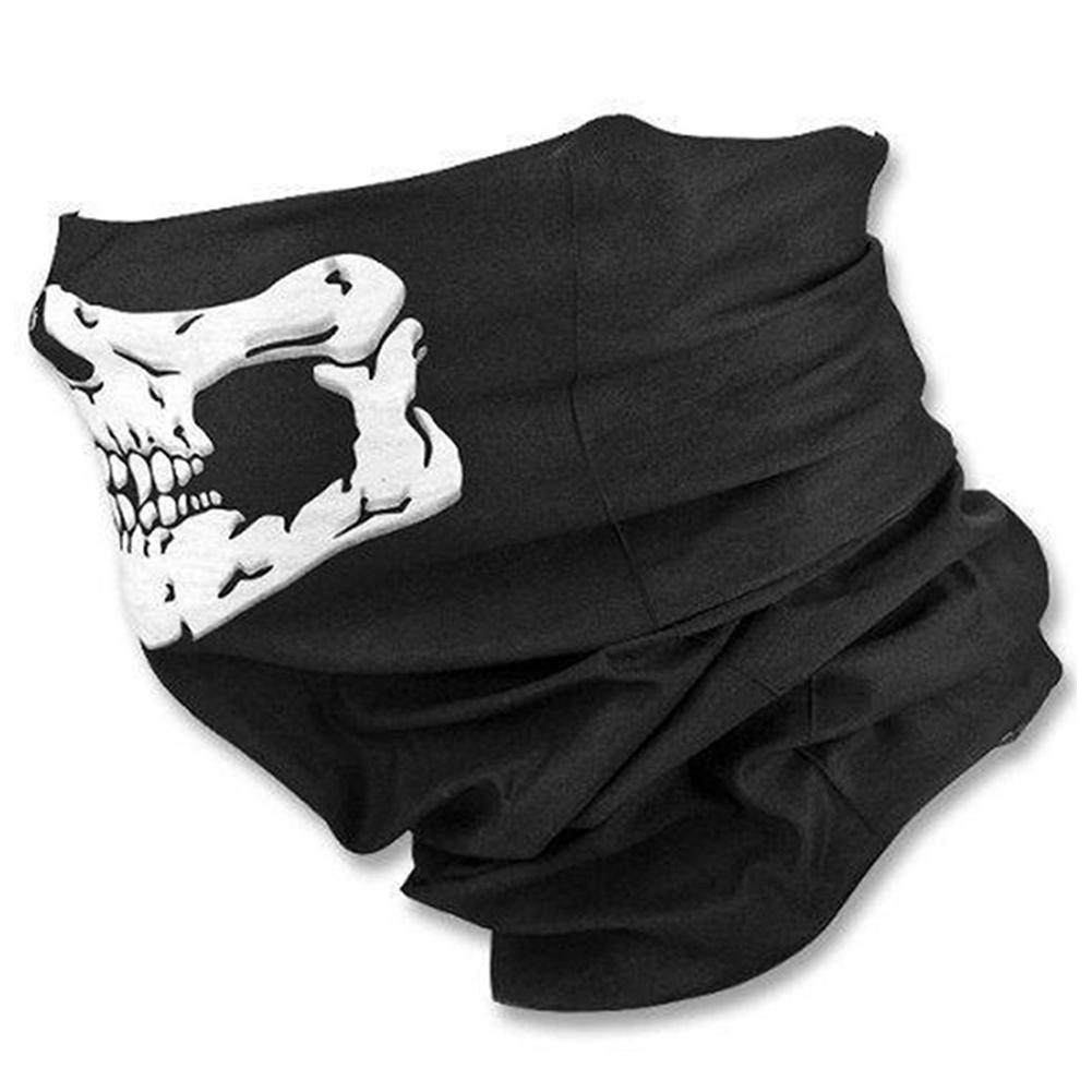 Halloween Props Mask Multi-function Seamless Headscarf Outdoor Sports Riding Mask Horror Skull Collar