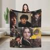 American Mason Thames Actor Blanket Quality Warm Soft  Throw Blanket Winter Travel Office Living Room Novelty Bedspread