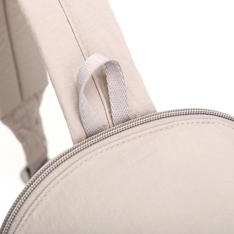 Crossbody Bag Outdoor Sports Chest Bag Large Capacity Solid Color Shoulder Bag