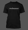 #schnauzer - Men's Funny T-Shirt Mens Womens Tees Top New RARE