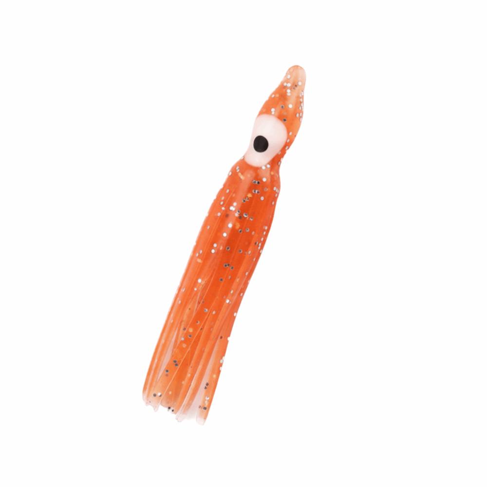 50PCS Soft Squid Skirt Bait Mixed Color Saltwater Fishing Lures Sea Fishing Lures  Saltwater Fishing
