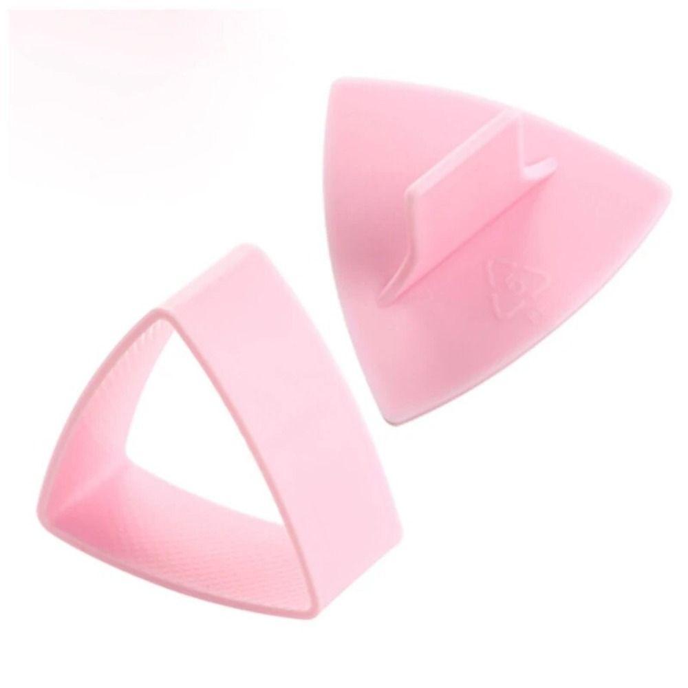 

Pink Sushi Maker Hand Press Rice Ball Mold Kitchen Accessories Triangular Sushi Mold Picnic Sushi Mold