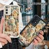 Phone Case: 2D Flat Design Suitable for Samsung Galaxy A34 A35 M05 M06 S20 S22 S21 FE Plus 5G Protective Case, Winter Snowman Town, Perfect Christmas 