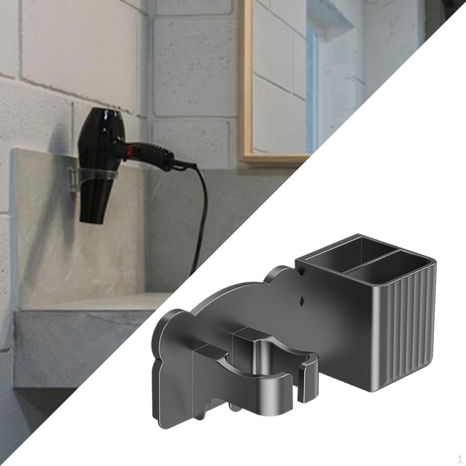 

Держатель настенный органайзер для ванной комнаты стойка для спальни чёрный