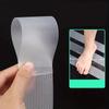 5M Transparent Anti Slip Tape Self Adhesive Waterproof Adhesive Tape for Bathtub Stairs Safety Traceless Design Home Improvement
