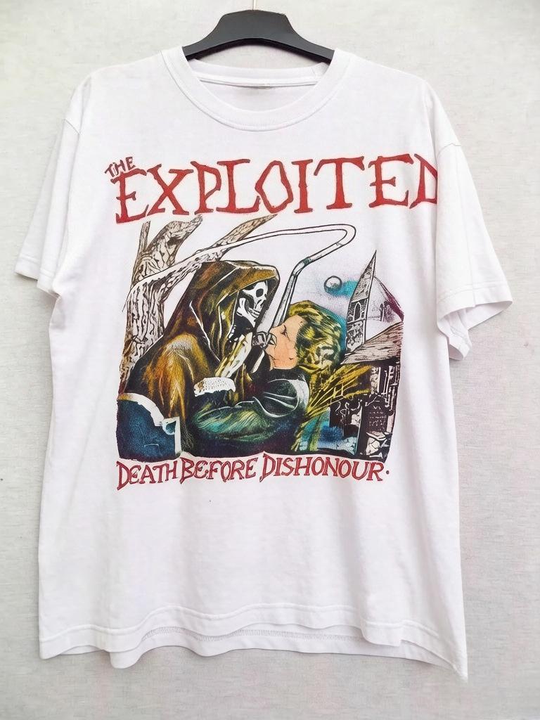 

Exploited Band 90s Basic Black Unisexs and Womens CompliUnisextary TShirt of High Quality Fashionable and Comfortable 2XL