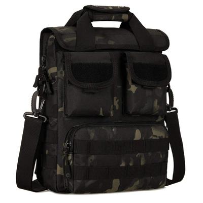 Phoenix Ikki Vertical A4 Size 6 Shoulder Dark Brown Camouflage Bag, Colors, Camouflage, Water-Resistant, Outdoor, One-Shoulder Bag, Tactical, Bag,