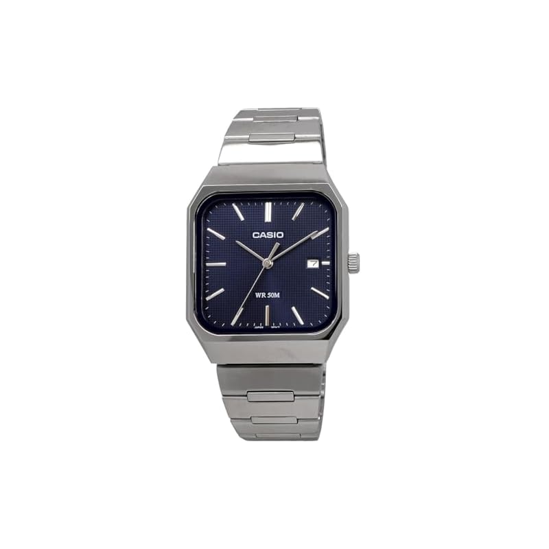 [Casio] CASIO Standard Analog Quartz Men's Watch MTP-B185D-2A1V Navy (Overseas Model) [Used]