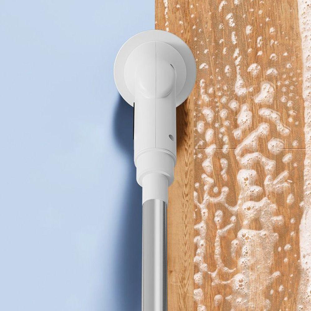 Adjustable Stretchable Arm Electric Scrubbing Brush Electric Spin Scrubber  Floor Maintenance