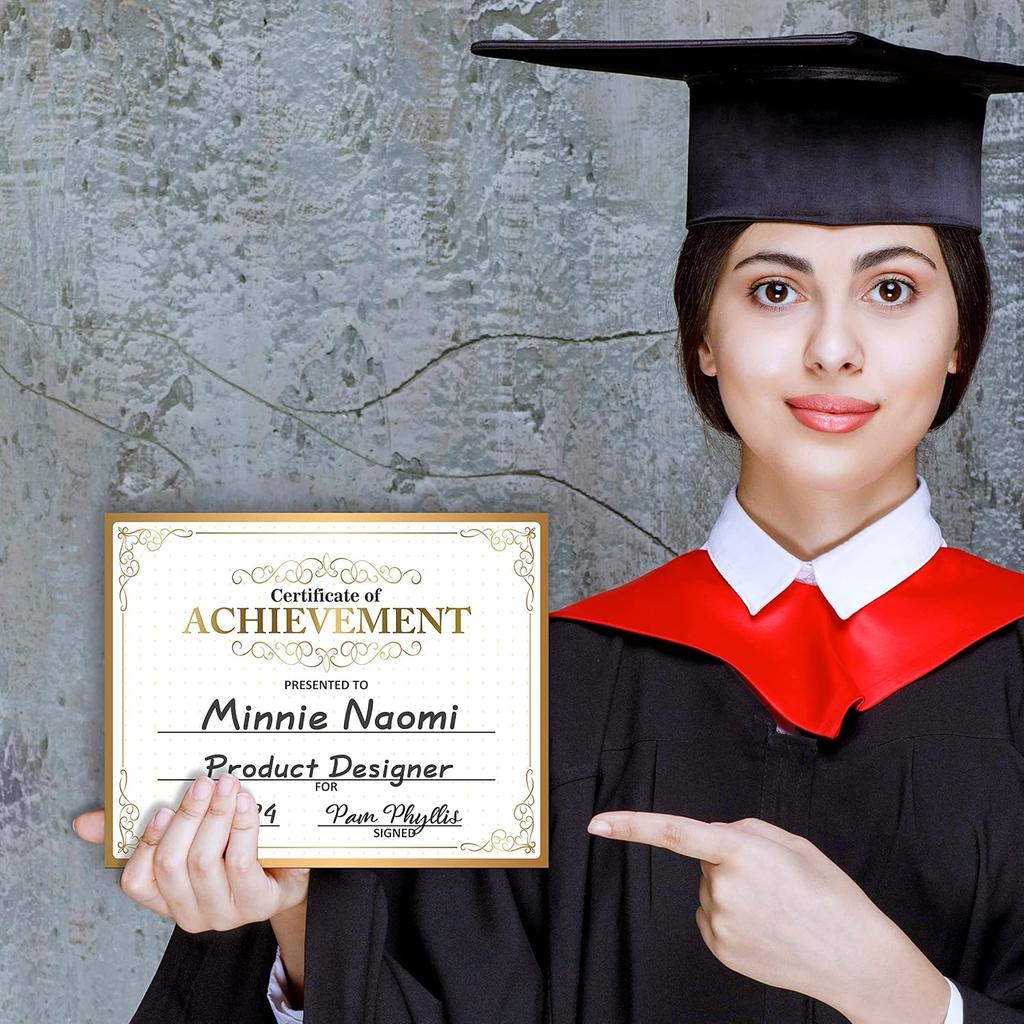 Award Certificates - Certificate of Achievement for Students, School Graduation Ceremony, Kindergarten Preschool certificates of Completion - 25