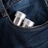 2pcs, Stainless Steel Mini Spice Jars, Portable Outdoor Salt and Pepper Shakers