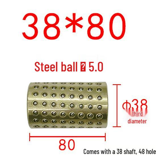 Golden Copper Ball Bearing Cage Mold Guide Bush Holder