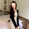 Black Sleeveless Summer Cardigan Shawl for Women - Light Sun Protection Cover-Up