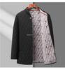 Men's Thickened Fleece-Lined Winter Jacket for Middle-Aged & Elderly: Warm Cotton Padded Coat