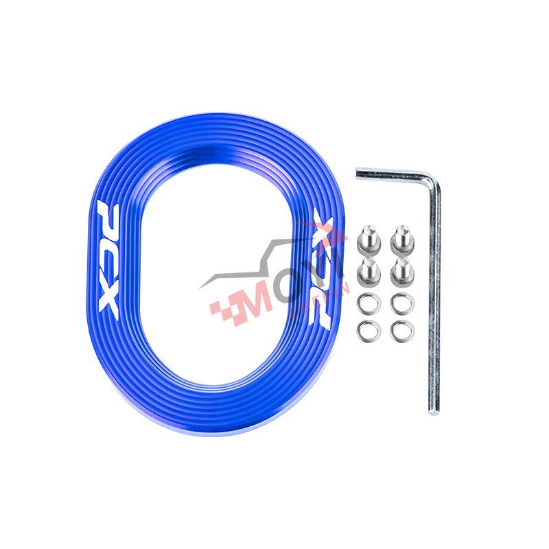 Ochrana výfuku pro upravenou Hondu PCX160: Protiopaření, Proti kolizi Kryt koncovky výfuku