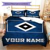 Name Custom Hsv Bilder Pattern Bedding Set Quilt Cover Pillowcase Home Decor Gift (1 * Duvet Cover + 2 * Pillowcase, Without Core)