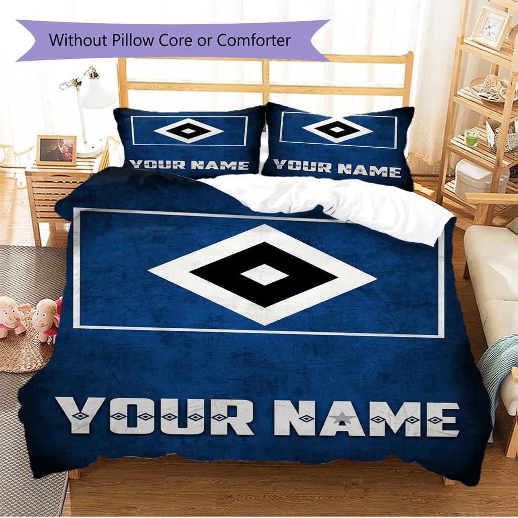 Name Custom Hsv Bilder Pattern Bedding Set Quilt Cover Pillowcase Home Decor Gift (1 * Duvet Cover + 2 * Pillowcase, Without Core)