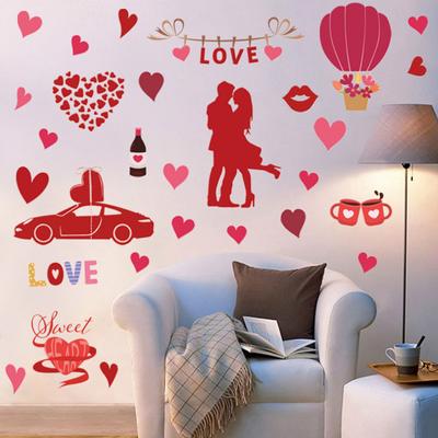 Colorful Window Cling Exquisite Pattern Waterproof Decorative