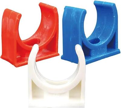 10Pcs 16/20/25/32/40/50mm PVC Pipe Clamp Connector Garden Irrigation Aquarium Fish Tank Watering Adapter Fixed Fittings