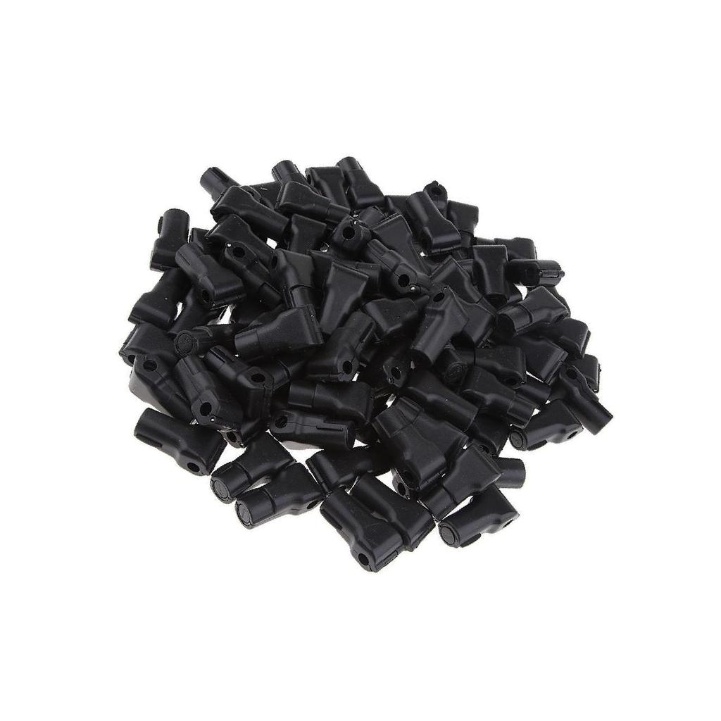 100Pcs Hook Stop Lock Safety Lockout Padlock Anti-Theft Lock 