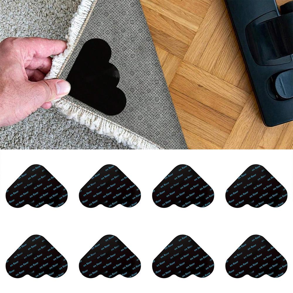 

8Pcs 80mmx80mm Cloud Shape Carpet Anti-Skid PU Sticker Floor Mat Anti-Slip Anti-Curling Fixing Stickers A