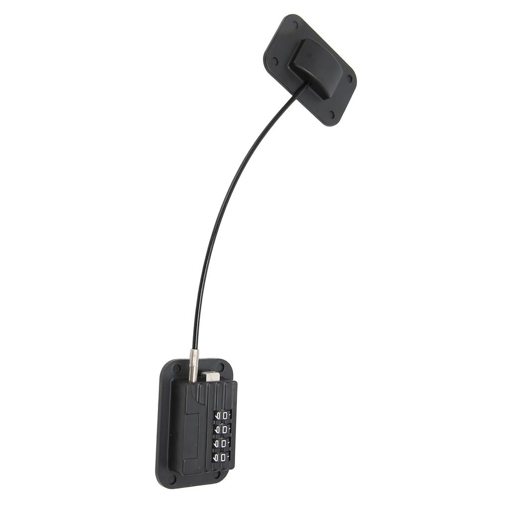 Refrigerator Lock Combination Design Plastic Stainless Steel Easy Mounting Freezer Lock for Family Office Appliance