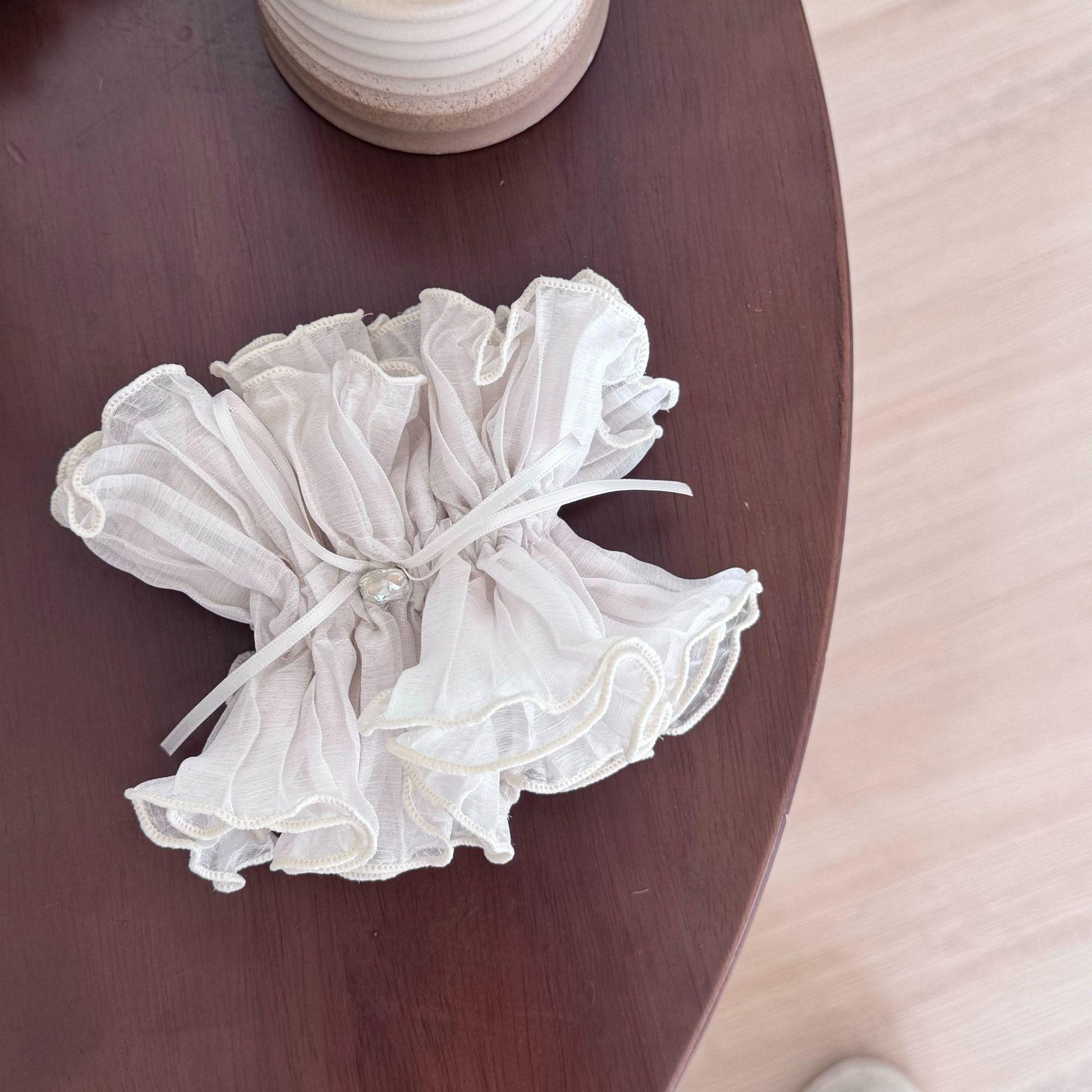 

Резинка-скранчи для волос резинка эластичная аксессуары корейский бант стразы головной убор дизайнерский винтажный популярный ведущий модный