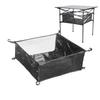 Outdoor Folding Table Storage Under Table Storage Bag Picnic Table Rack Bag Hangable Mesh Pouch Camping Equipment Organizer
