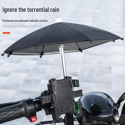 Supporto per Telefono Antiurto, Impermeabile e Protettivo dal Sole per Veicoli Elettrici, Biciclette, Scooter, Motociclette e Fattorini