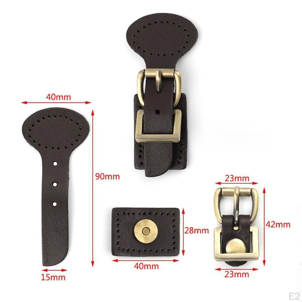 Bag Buckle Lock Clasp Easy To Use Versatile Handbag Purse Fastener for