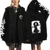 Berserk Japonské Anime Mikiny s Kapucí na Zip Dámské Pánské Mikina Harajuku Kreslené Bundy Unisex Kabáty Topy Hip Hop Mikina Streetwear