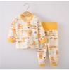 Baby Cotton Grade A Two Piece Pajamas Children Autumn Underwear Set Infant Home Wear Sleepwear