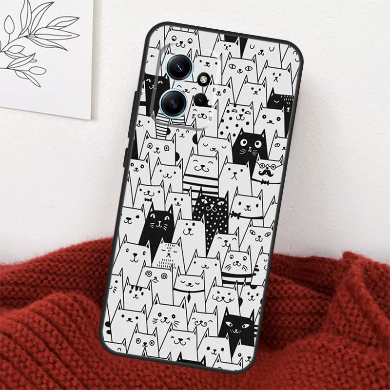 Funny Cat Collage Case For Xiaomi Redmi Note 13 9 10 11 12 14 15 Pro Plus Cover For Redmi 15 C 12C 13C 14C 10C