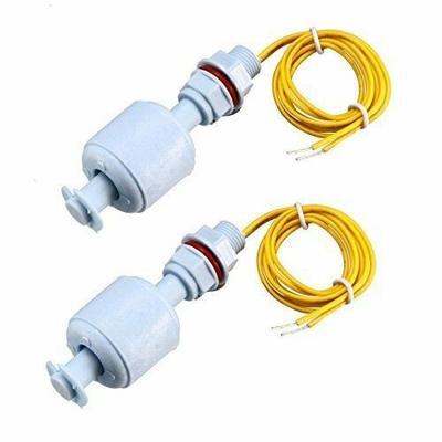 2Pcs PP Float Switch for Water Pump M10 Tank Liquid Water Level Sensor