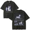 Anime Perfect Blue Mima Kirigoe Vintage Washed T-Shirts Men Women Clothing Fashion Harajuku Oversized Short Sleeve T Shirts Tops