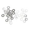 Metric Flat Washers Stainless Steel Non Distortion Anti Rust for Glasses Frames Eyewear DIY Practical Hardware