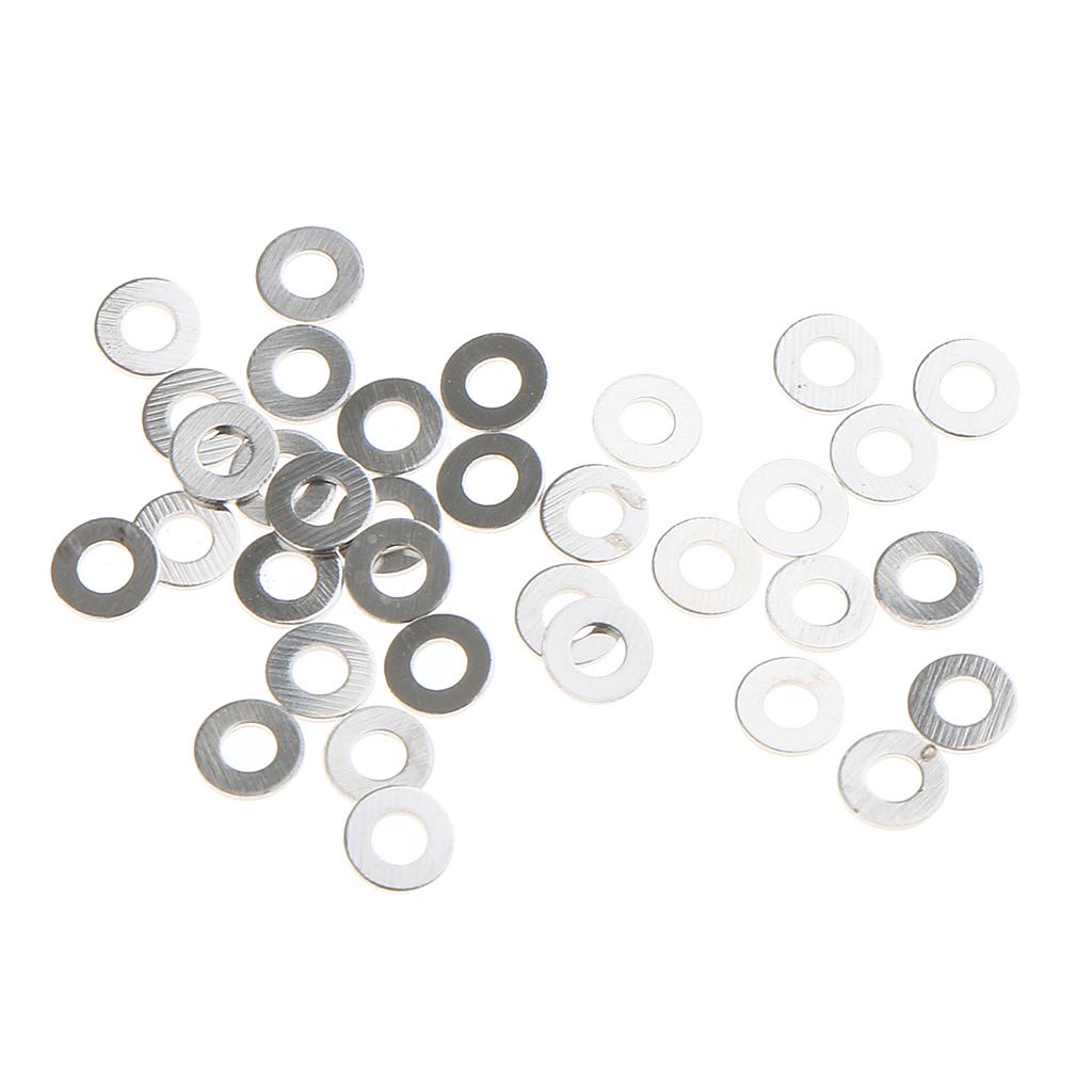 Metric Flat Washers Stainless Steel Non Distortion Anti Rust for Glasses Frames Eyewear DIY Practical Hardware