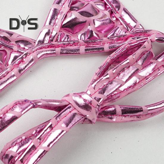 Dog Bikini Dress Sparkling Dog Swimsuit Mermaid Bathing Suit with Shiny Scale Summer Seaside Beach Outfit for Small Medium Cats Dogs