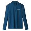 VAUDE Men's Outdoor Half-Zip Quick-Dry Long Sleeve T-Shirt
