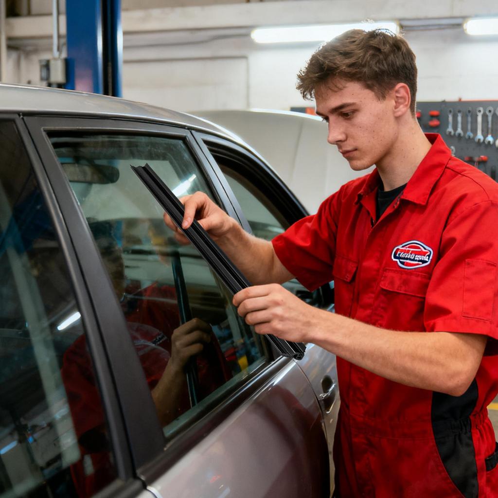 Gummi-Wischerblatt Nachfüllung Präzise Langlebig Autoersatzteil Automobil Ersatz-Wischerblatt Für Familienfahrzeuge SUVs Auto Innenbereich