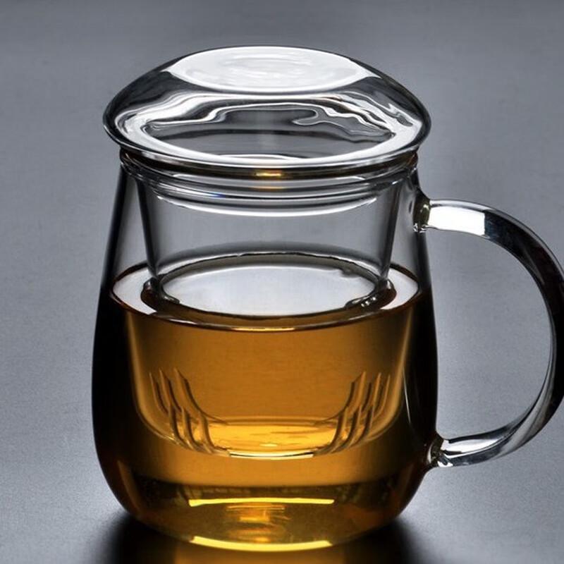 Xunyi Detachable Borosilicate Glass Tea Infuser Mug