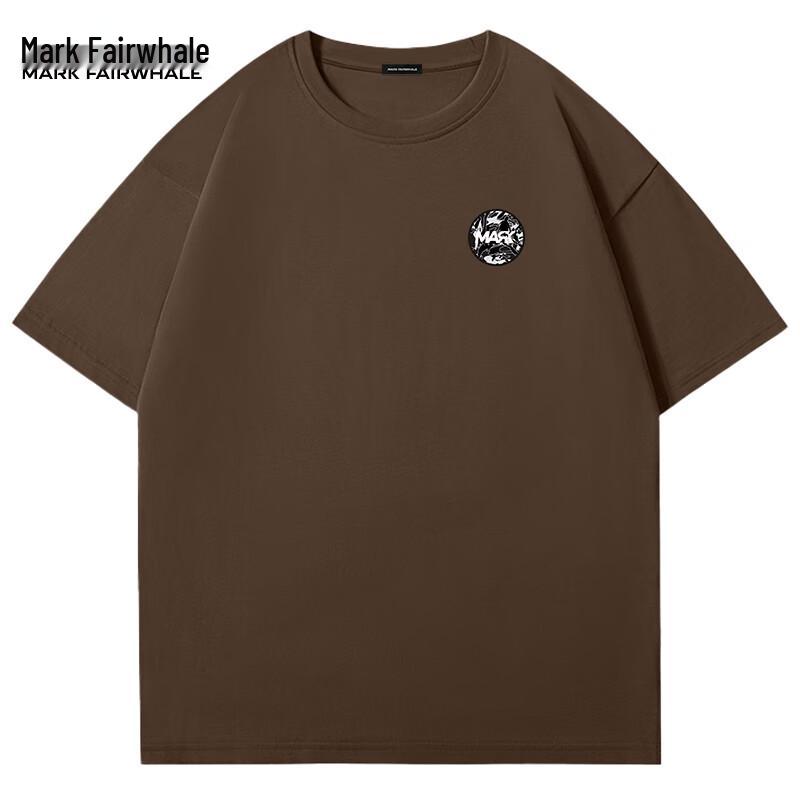 

Mark Fairwhale Men s 2025 American Style Loose Fit Cotton T-Shirt 3XL