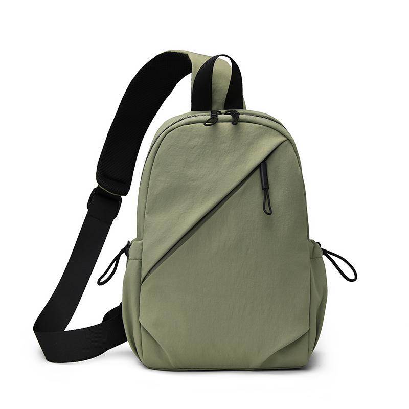 Outdoor Shoulder Bag Water-repellent Crossbody Bag Large Capacity Sports Chest Bag